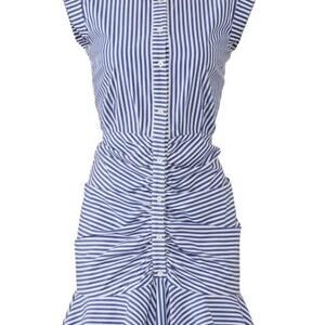 Black and white striped
